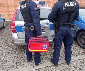 Policjanci z Chełmna uratowali mężczyznę