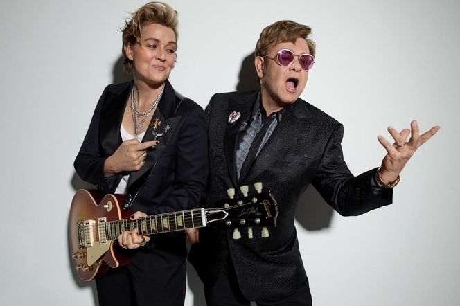 Elton John i Brandi Carlile nagrali album. Sesje nie były łatwe: Rozbił iPada i słuchawki