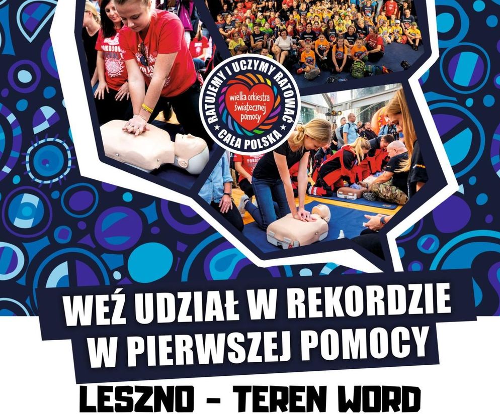 Pobijmy rekord pierwszej pomocy w Lesznie!
