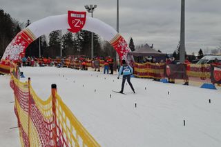 Narciarze SKI Tumlin na zawodach na Kubalonce