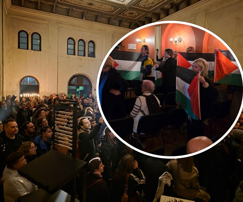 Propalesytyński protest w synagodze. Ostatni raz tak było za nazistów