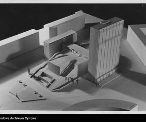 Projekt gmachu Polskiego Radia w Warszawie