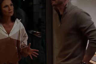 	Pierwsza miłość odc. 4032. Kacper (Damian Kulec), Izabela (Olga Bończyk)