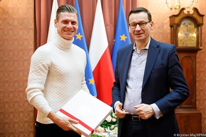 Łukasz Piszczek na śniadaniu z premierem