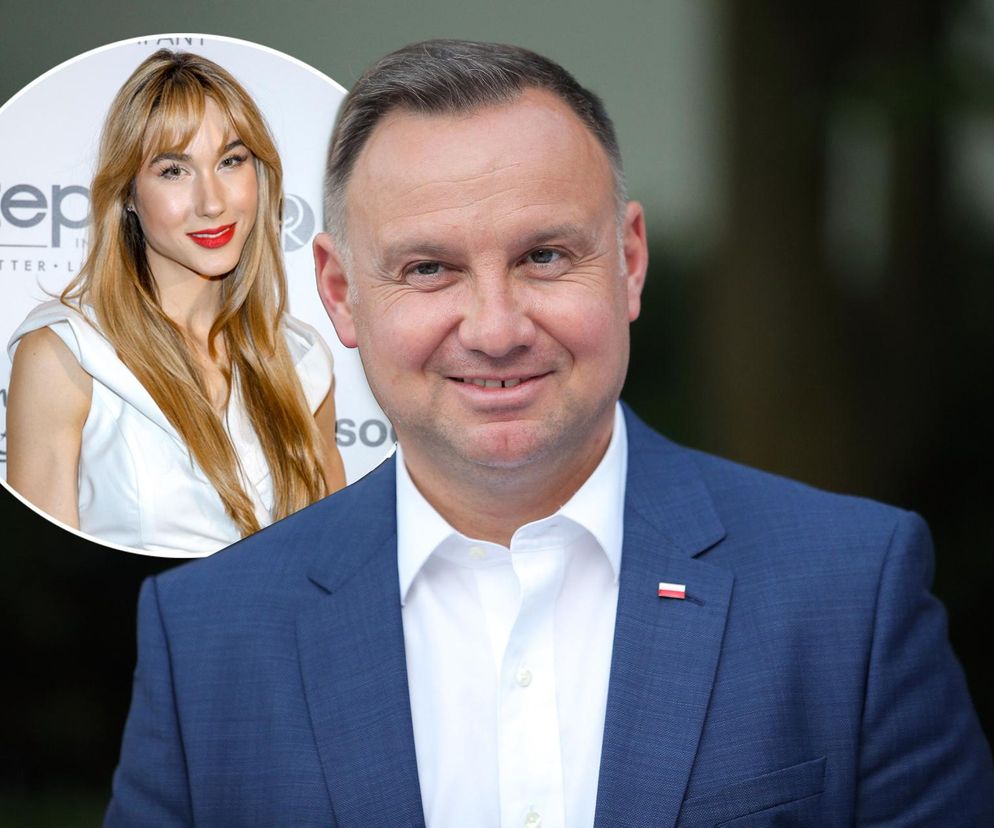 Andrzej Duda i Ida Nowakowska