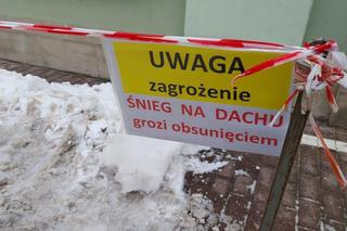 Zamojska straż apeluje i ostrzega w czasie odwilży. Sople i nawisy mogą stanowić niebezpieczeństwo