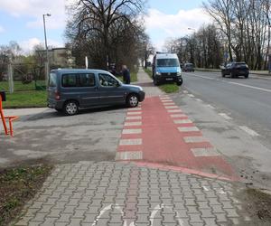 Tarnów. Potrącenie rowerzysty na ścieżce rowerowej