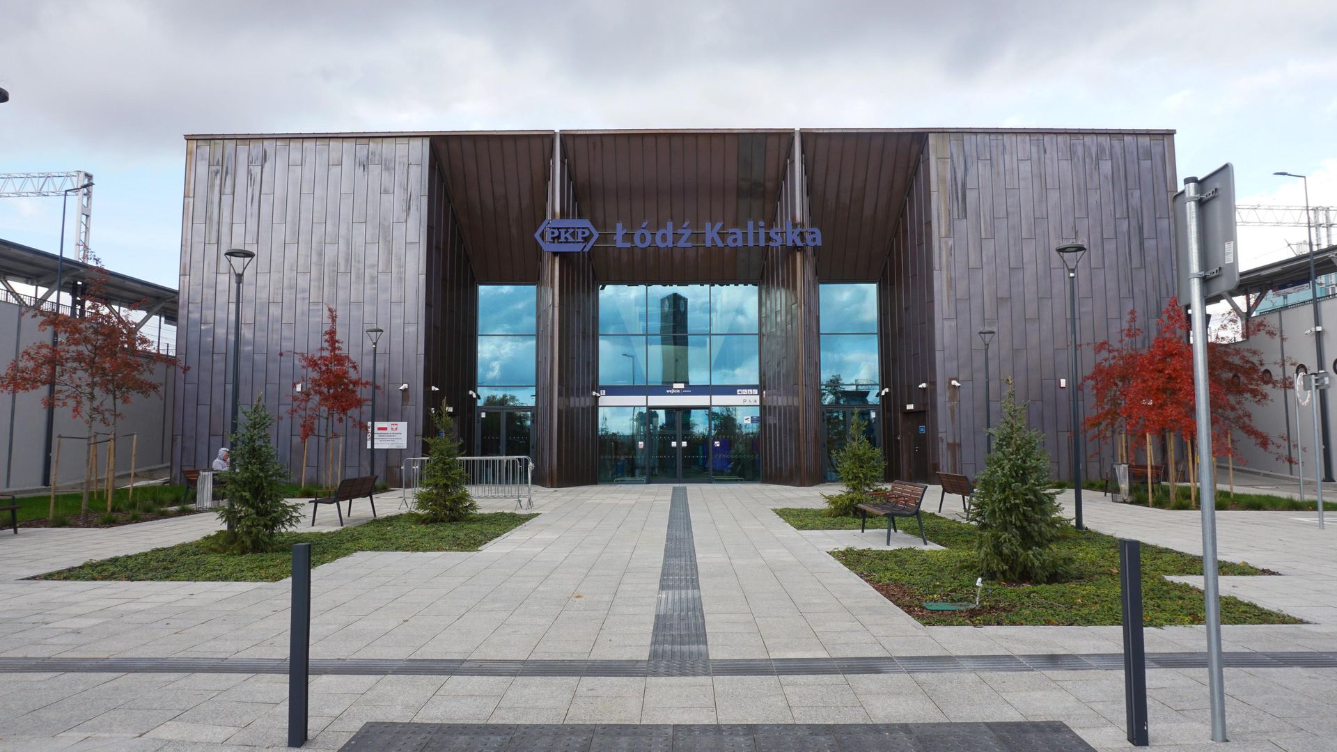 Łódź Kaliska - dworzec po remoncie
