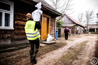 Żołnierze rozwożą żywność na Podlasiu. We współpracy z Caritas