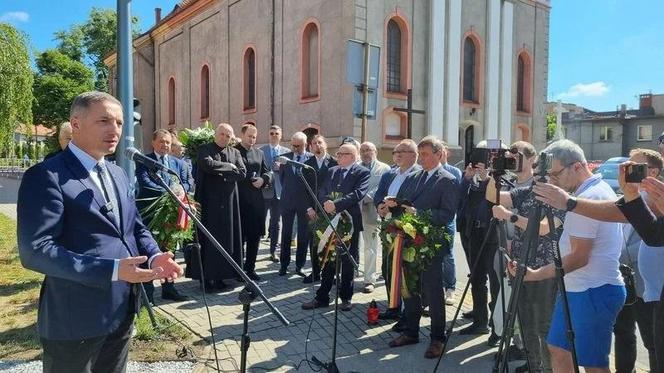 W centrum Rybnika postawiono pomnik upamiętniający dotkniętych Tragedią Górnośląską