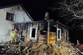 Tragiczny pożar w gminie Siennica. Jest ofiara śmiertelna