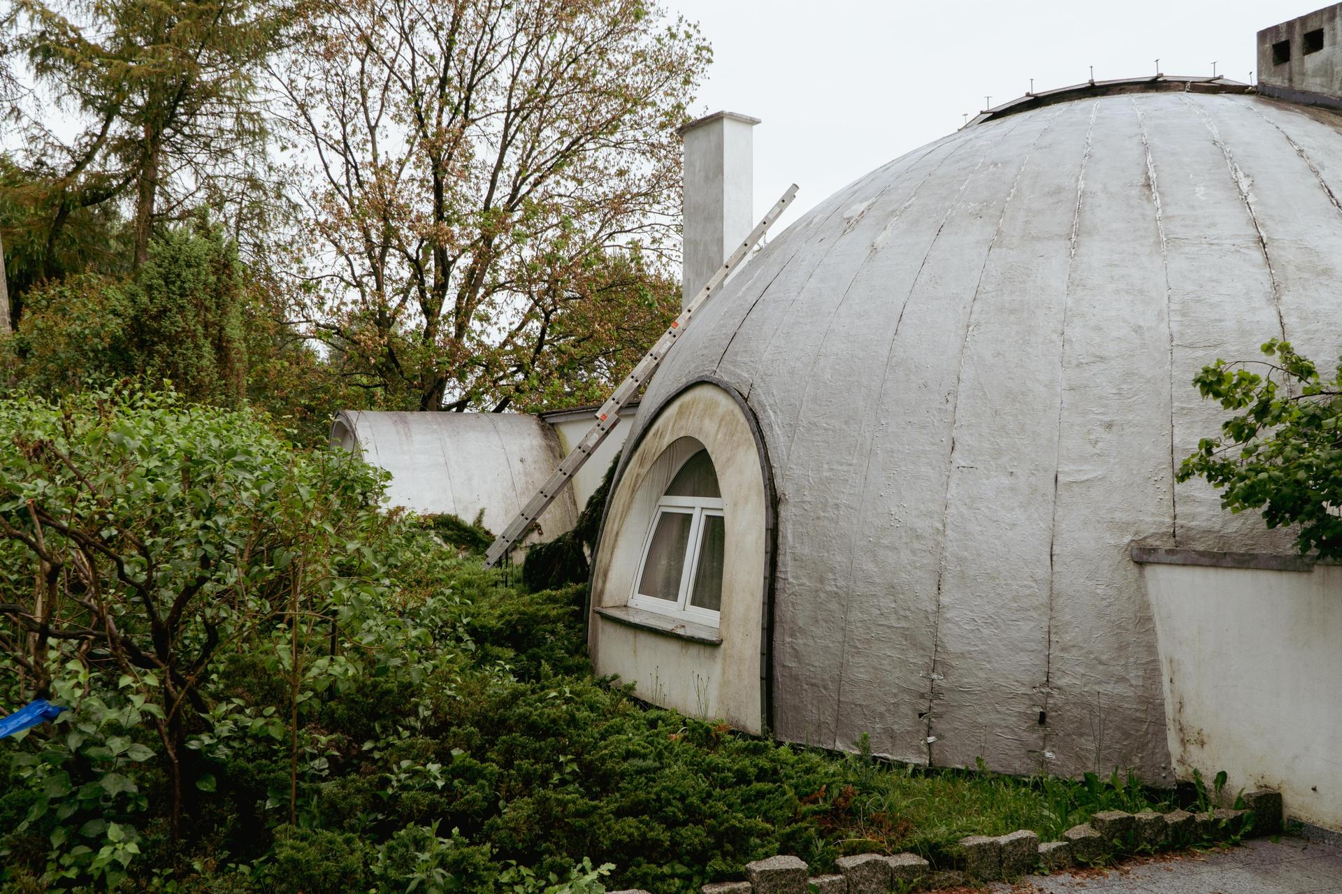 "Dom Igloo" pod Opolem - zdjęcia kopii słynnego projektu
