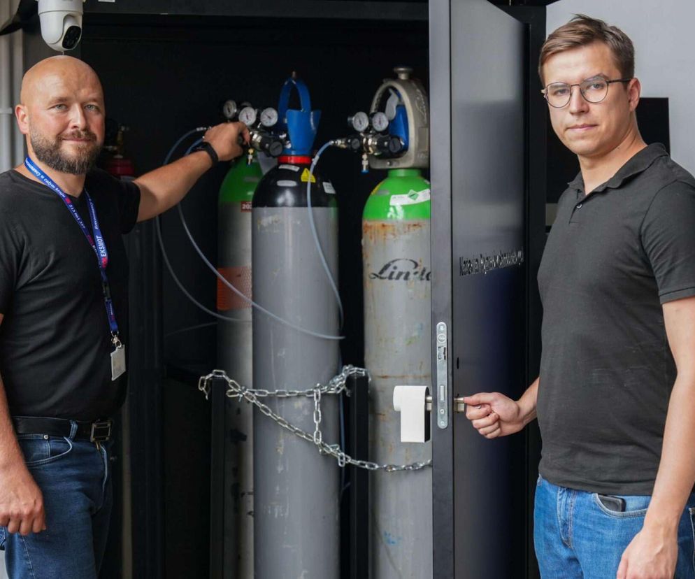 Lublin - Politechnika uruchomiła paczkomat na gazy techniczne