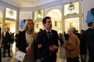 Kamil Stoch z żoną na Konkursie Chopinowskim