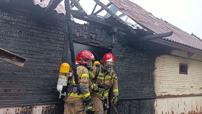 Nowodziel. Tragiczny pożar w Podlaskiem. Mężczyzna nie żyje [13.10.2024]