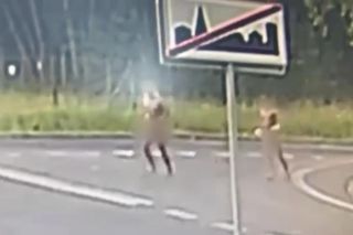 Lubin. Etiopczycy bez ubrań biegali po ulicach miasta