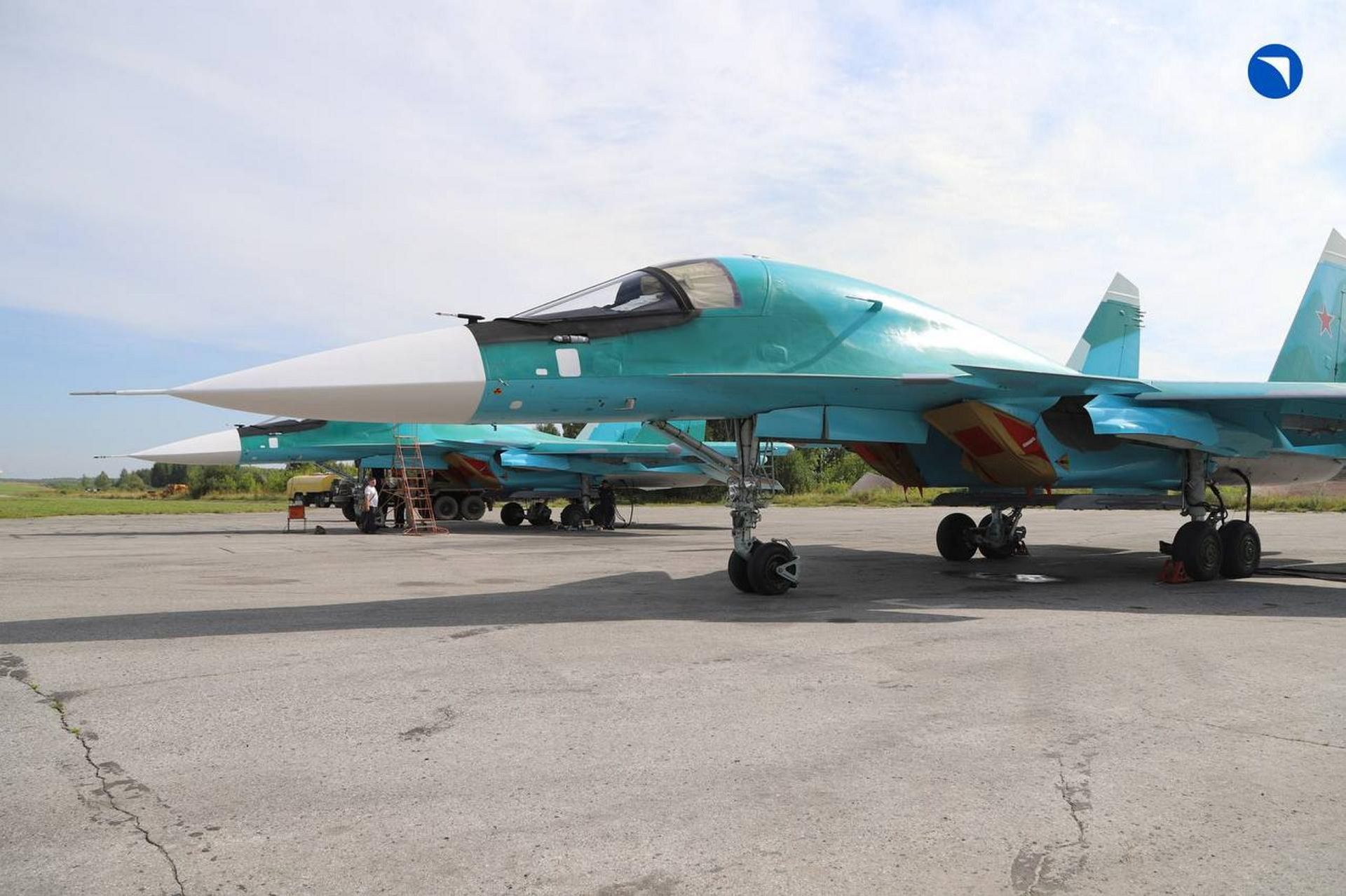 Rosyjskie bombowce Su-34
