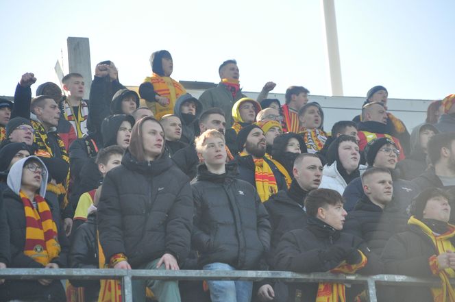 Korona Kielce - Motor Lublin. Kibice na Exbud Arenie