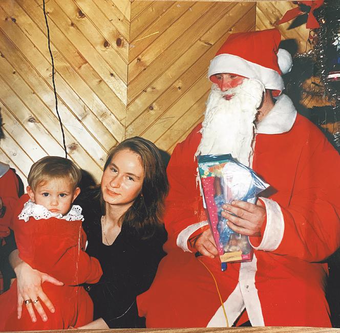 Święta gwiazd w dzieciństwie