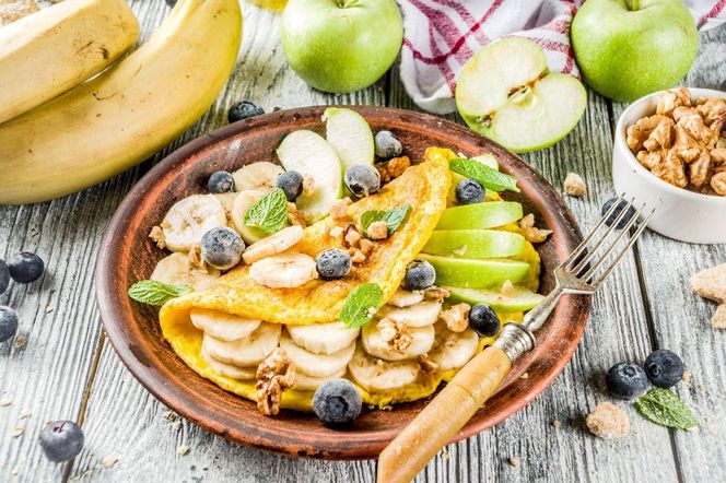 omlet na słodko