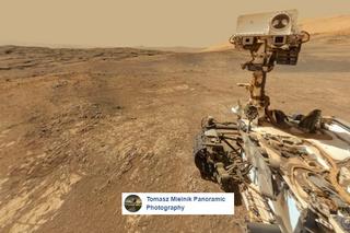 Polak zrobił panoramę Marsa! Odwiedźcie Czerwoną Planetę