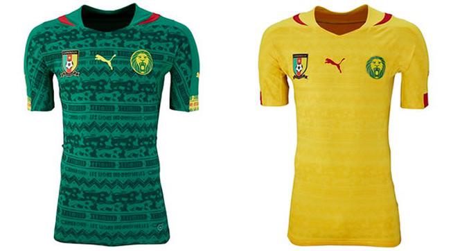 Kamerun, koszulka MŚ