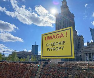 Budowa podziemi teatru TR Warszawa