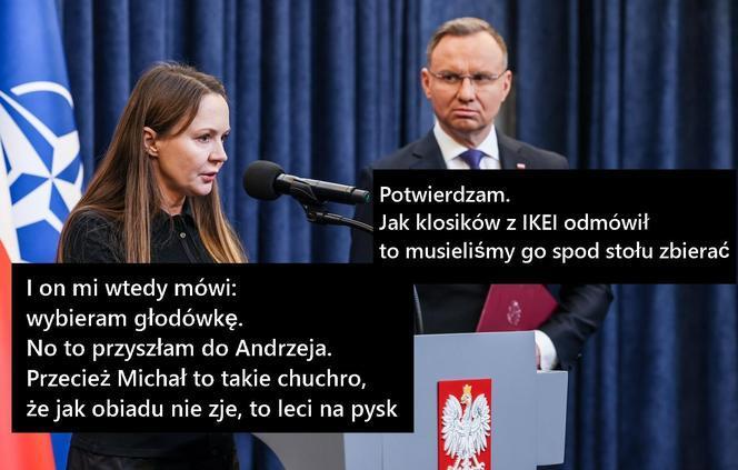 Andrzej Duda ułaskawia Wąsika i Kamińskiego MEMY