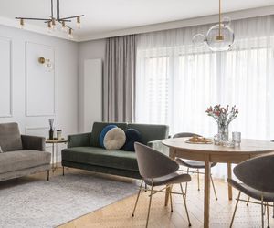 Eleganckie mieszkanie. Połączenie stylu minimalistycznego z elementami klasyki