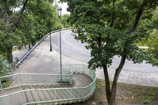 Ul. Karowa w Warszawie przed przebudową