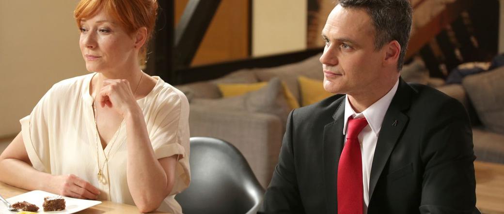 M jak miłość odc. 1237. Jacek   (Jan  Wieczorkowski), Agnieszka (Magdalena Walach)