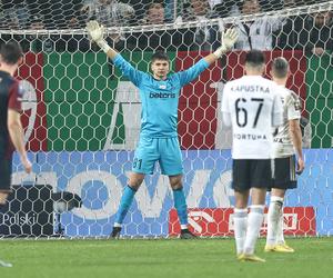 O nim będzie głośno. Klebaniuk bohaterem mediów po meczu Legia - Pogoń