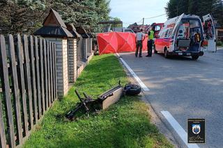 16-latek ofiarą śmiertelną wypadku w Bustryku. Potrącił go kierujący ciężarówką [ZDJĘCIA].