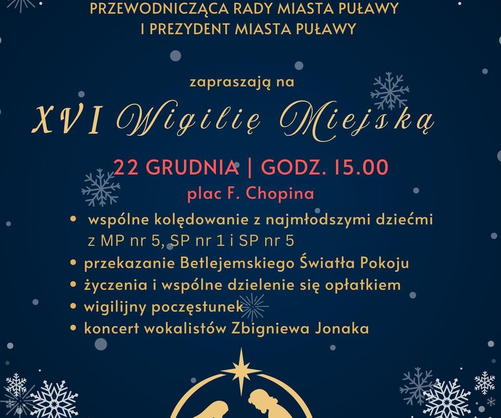  Wigilia Miejska - plakat 