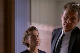 Na dobre i na złe, odcinek 718. Falkowicz (Michał Żebrowski), Julka Burska (Aleksandra Hamkało)