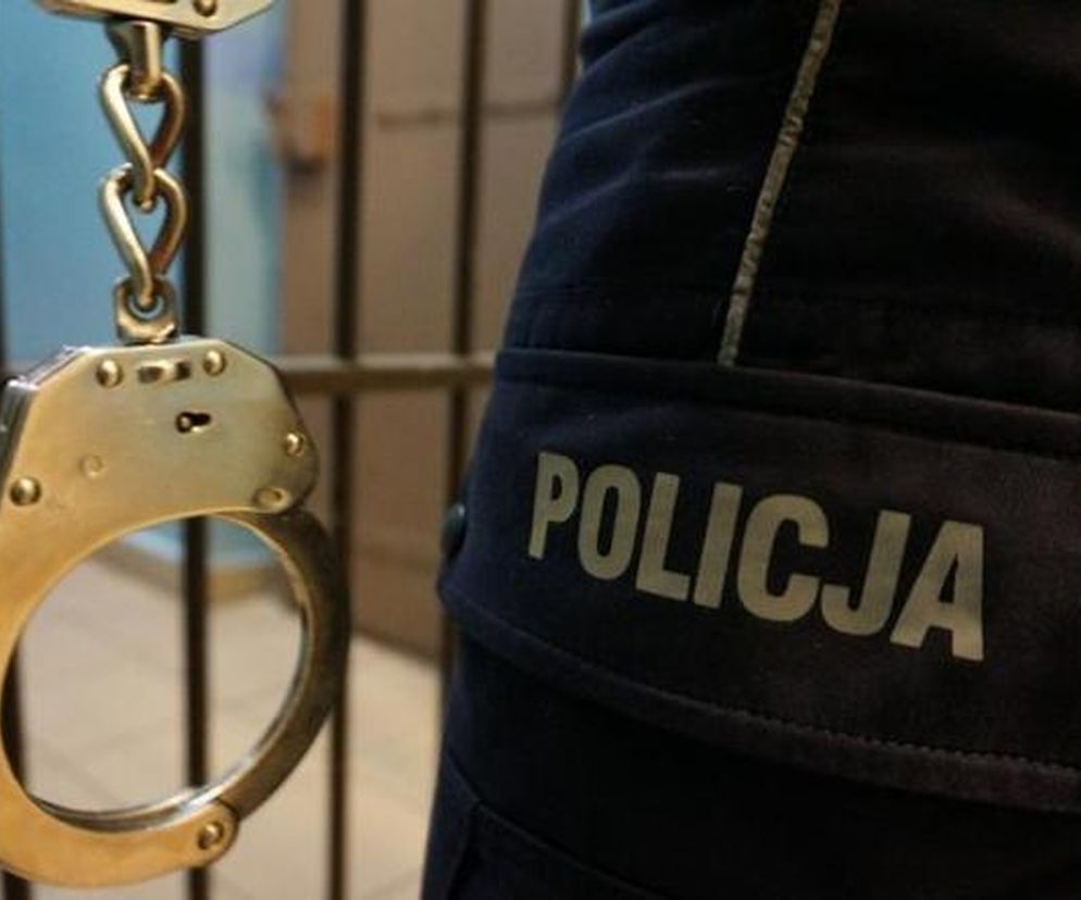 policja, kajdanki