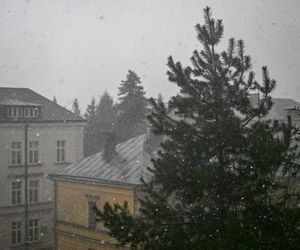 Potężne burze nad Podkarpaciem. Grad, wicher i potoki deszczu, jak w środku lata!