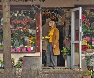 Barbara Bursztynowicz na spacerze