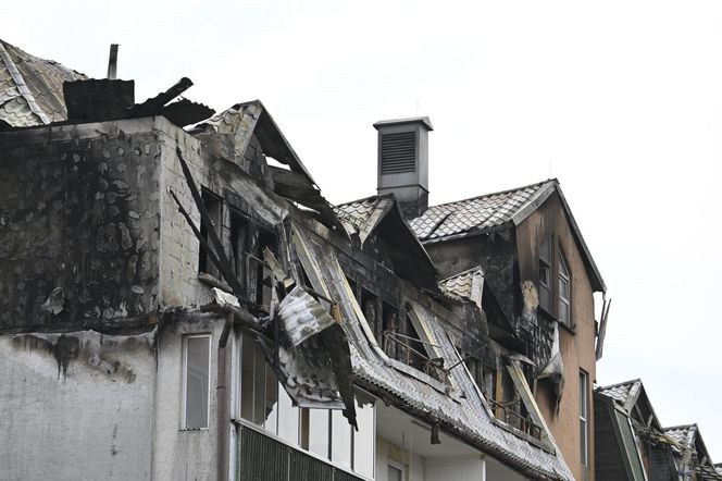 Mieszkańcy Ząbek wracają do swoich mieszkań po najpotrzebniejsze rzeczy