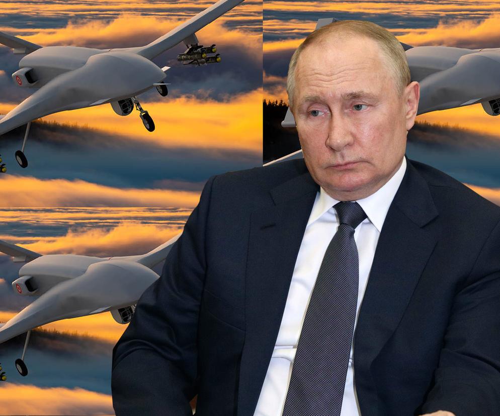 Władymir Putin, drony