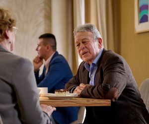 Na Wspólnej odc. 4013. Witold Strzelecki (Roch Siemianowski), Krystyna Agier (Małgorzata Knothe)