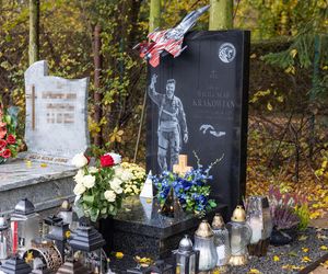 Tak wygląda grób Macieja Krakowiana przez 1 listopada
