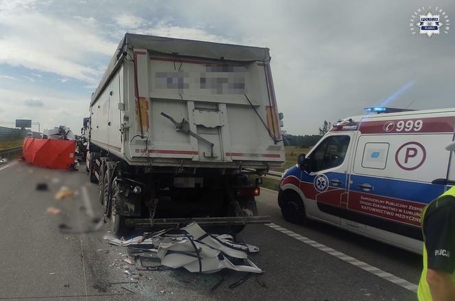 Śmiertelny wypadek na autostradzie A1. Policja wyznaczyła objazdy