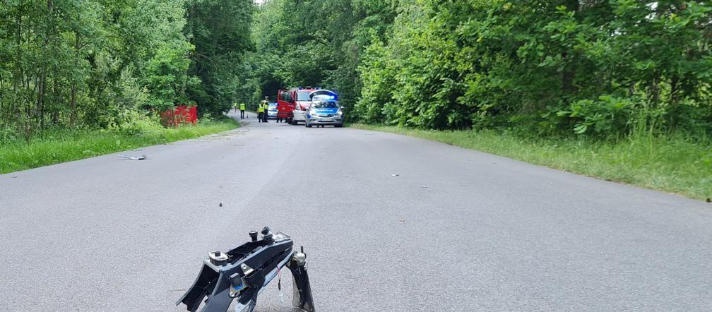 Leopoldów: Śmierć motocyklisty. 24-latek zginął na miejscu
