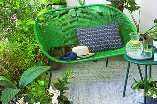 Wąski balkon w bloku