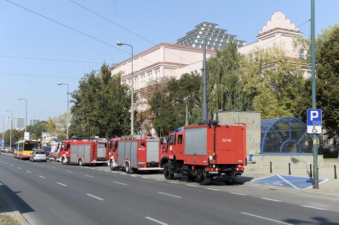 Wypadek na stacji metra Pole Mokotowskie