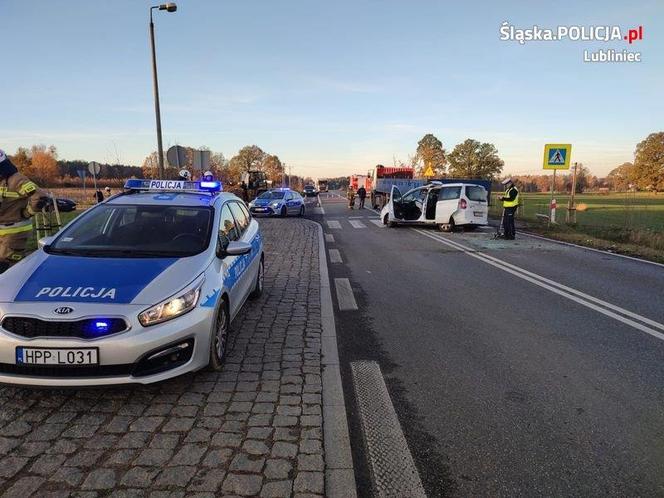 Poważny wypadek w Lisowie na DK46