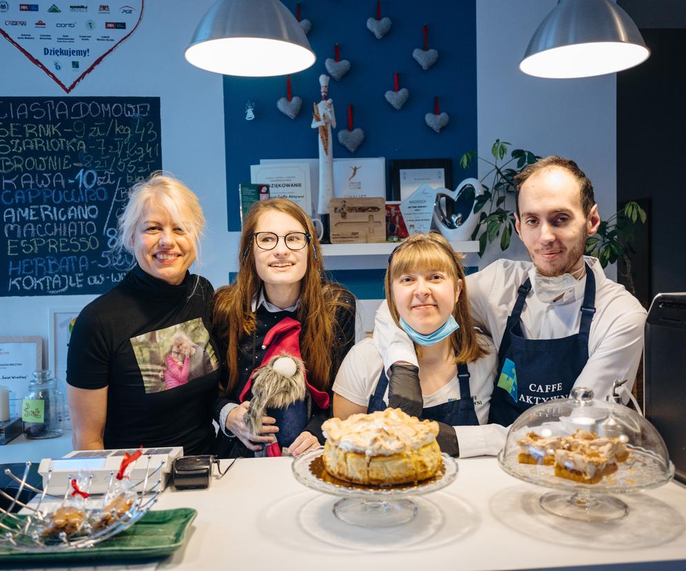 Kawiarnia Caffe Aktywni. Tutaj wypijesz dobrą kawę i zjesz domowe ciacho