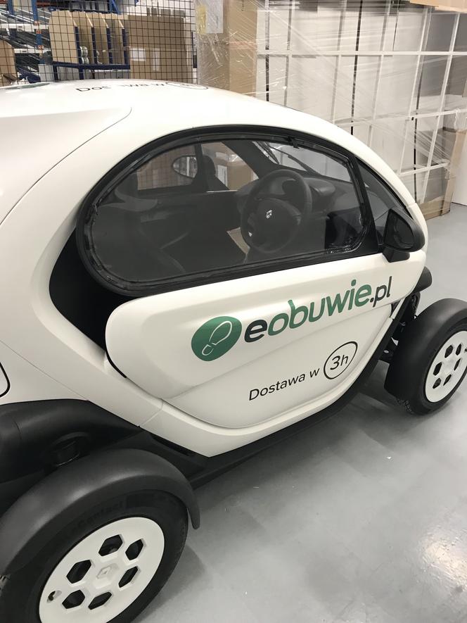 Renault Twizy Cargo jako auto dostawcze eobuwie.pl