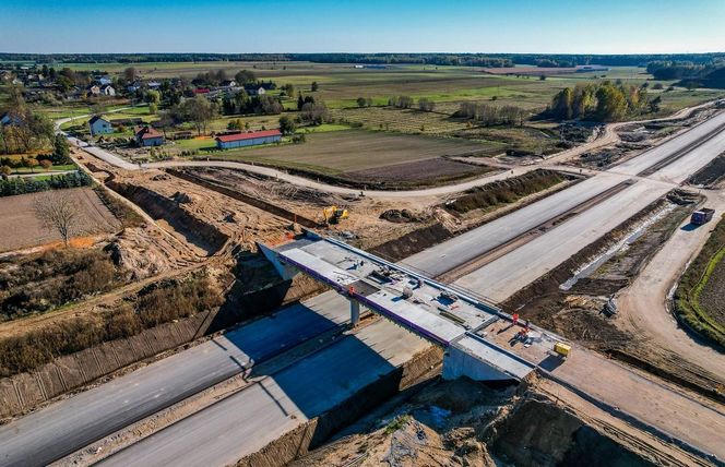 S19 Malewice-Chlebczyn w budowie